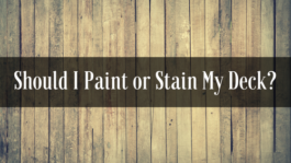 deck stain